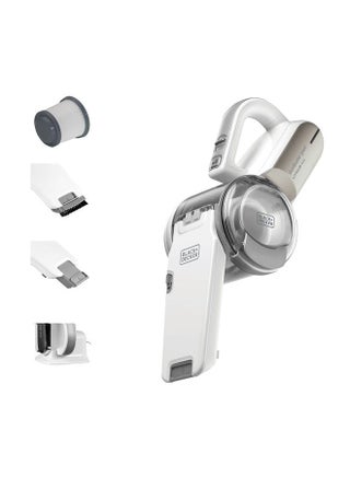 Cordless Handheld Vacuum Cleaner, 14.4V 1.5Ah Li-Ion, 27.5 Air Watts, Pivoting Nozzle, Compact Cordless Vacuum, Ideal for Home & Car, Easy Storage,