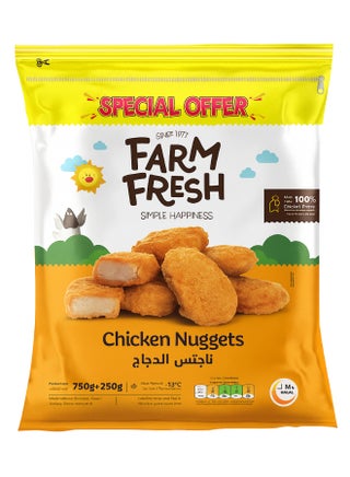 Chicken Nuggets 750g + 250g Free (Special Offer)