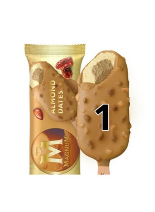 Almond Dates Ice Cream Stick