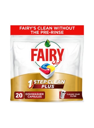 1 Step Clean Plus Automatic Diswhasher Tablets Effective Dried On Grease Without The Pre Rinse