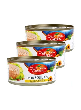White Solid Tuna In Sunflower Oil