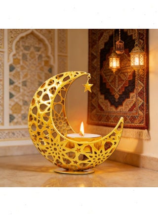 Moon Shape Decorative Candlestick Holders