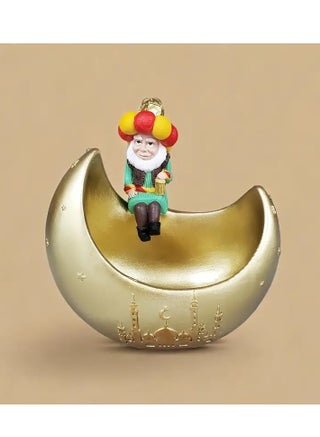 Traditional Character Moon Figurine Décor