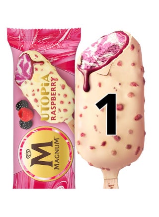 Utopia Double Raspberry Ice Cream Stick