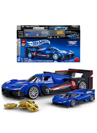 Speed Series Building Set, Cadillac Project GTP Hypercar with 236 Pieces, Realistic Details and Custom Decals, Adult Collectors and Kids Ages 10+