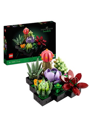 Icons Succulents Botanical Collection Building Playset