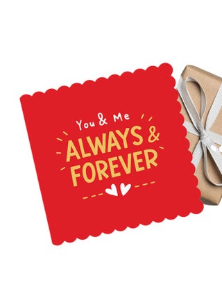 "Always & Forever" Greeting Card