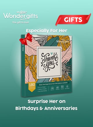 Thank You Gift Box | Choose from Spa, Adventure, Dining & Relaxation Experiences | Perfect Birthday Gift For Her | Gift For Women | Gift For Men